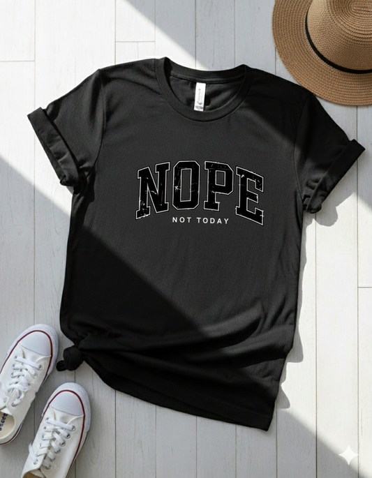 Nope Terry Oversized Tee