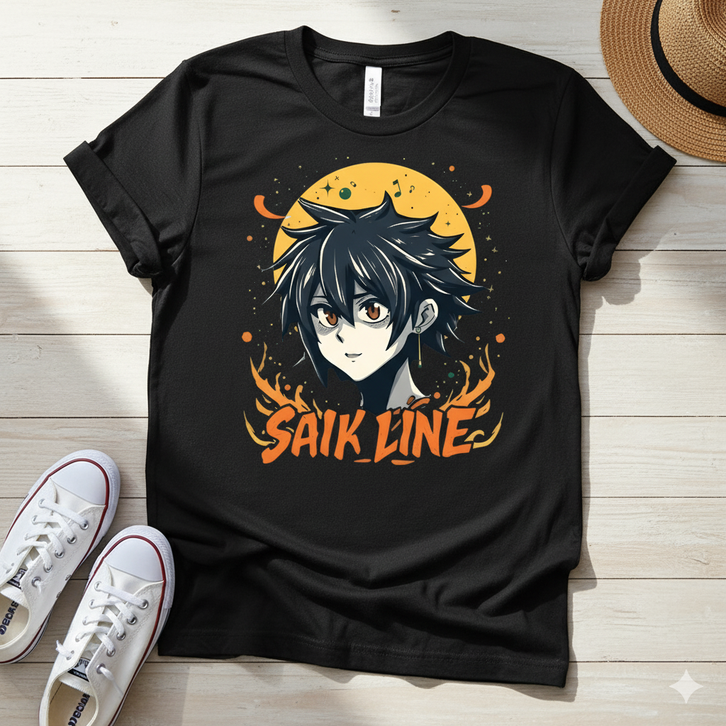Anime Terry Oversized Tee